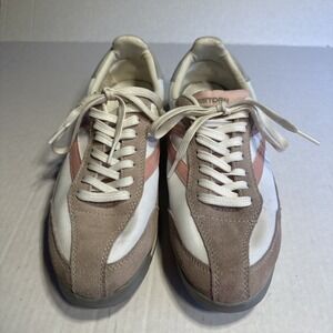 Tretorn Rawlins Women's Pink/Blush, Leather Sneaker Ladies' Shoe 10 M